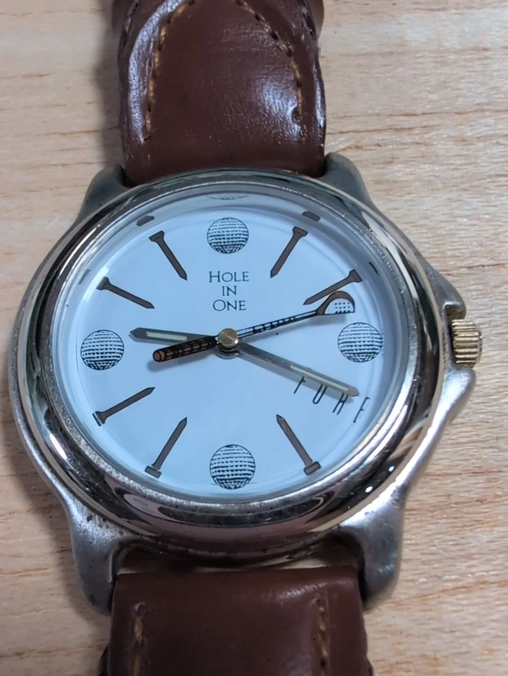 Vintage Hole In One Golf Watch